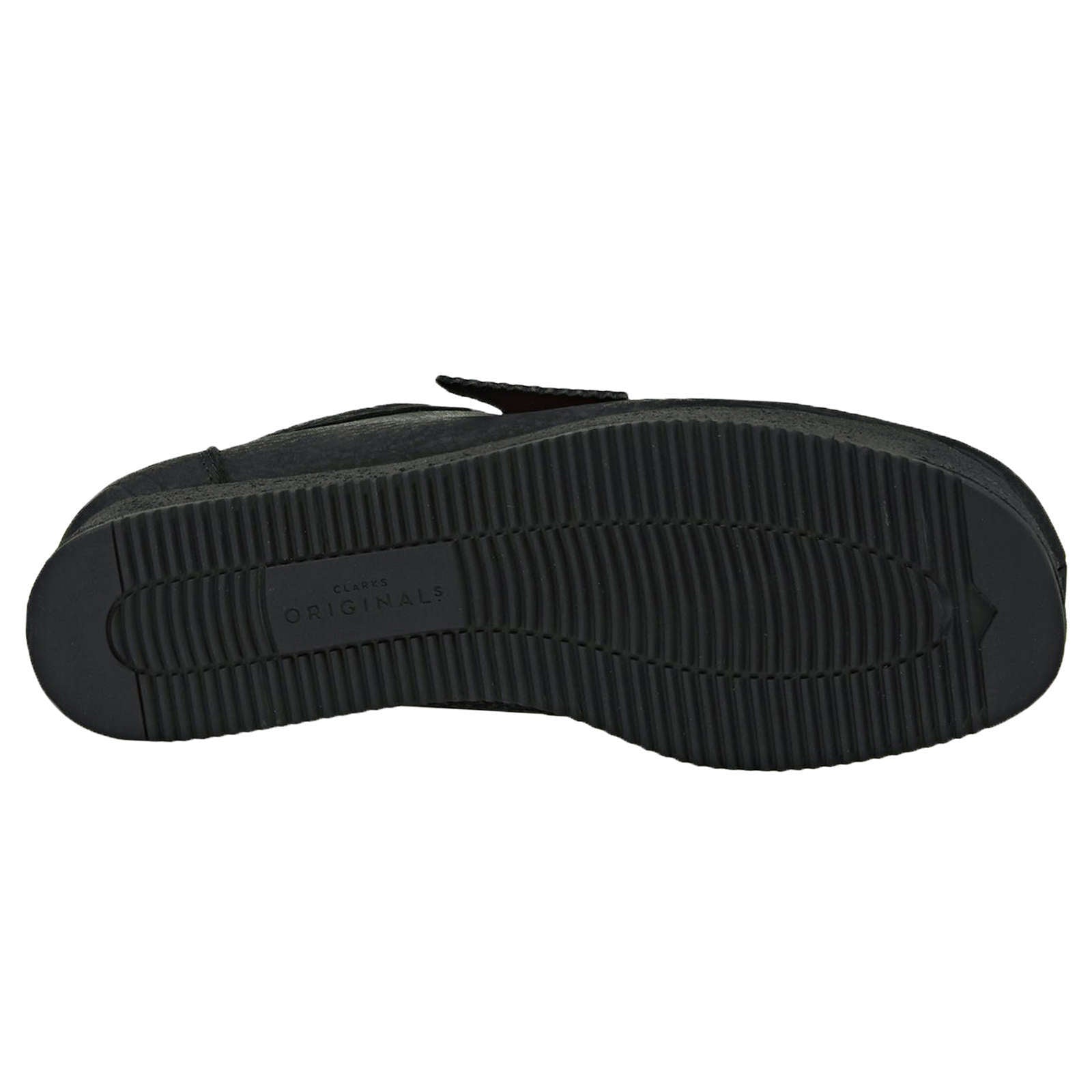 Clarks Originals Wallacraft Nubuck Leather Women's Shoes#color_black