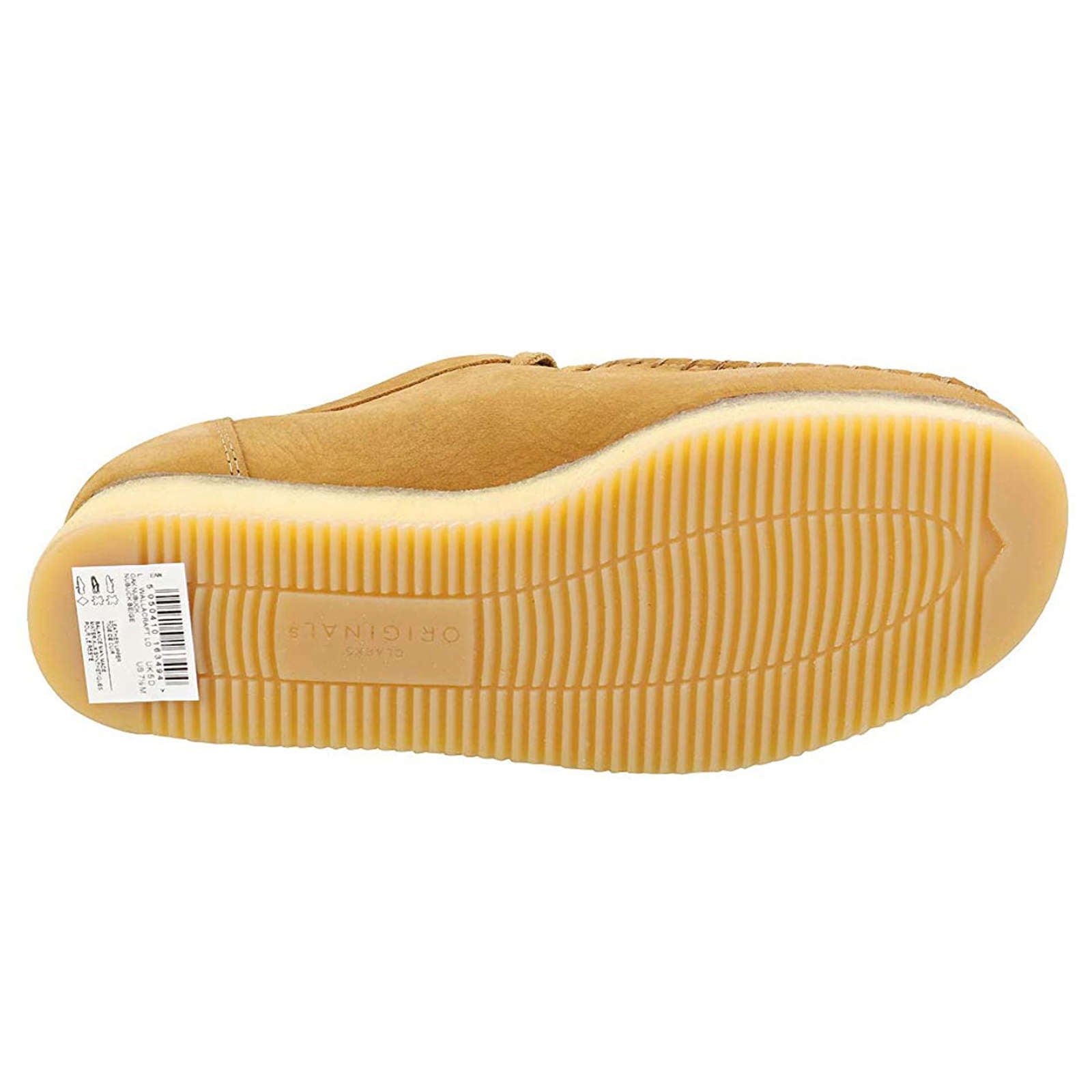 Clarks Originals Wallacraft Nubuck Leather Women's Shoes#color_oak
