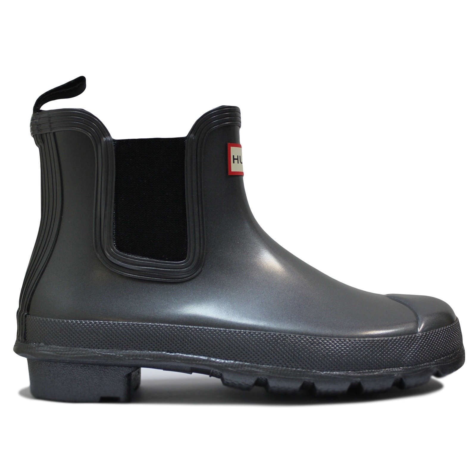 Hunter Original Nebula Rubber Women's Chelsea Boots#color_black