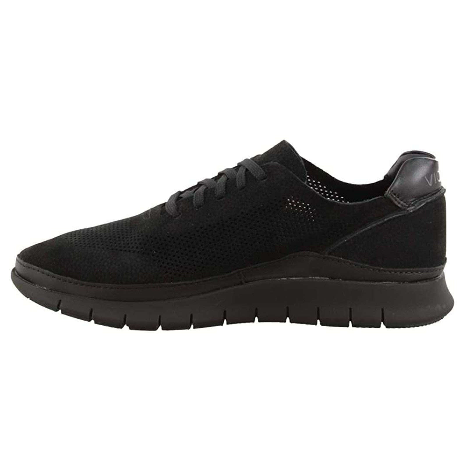 Vionic Fresh Tucker Nubuck Mens Trainers#color_black