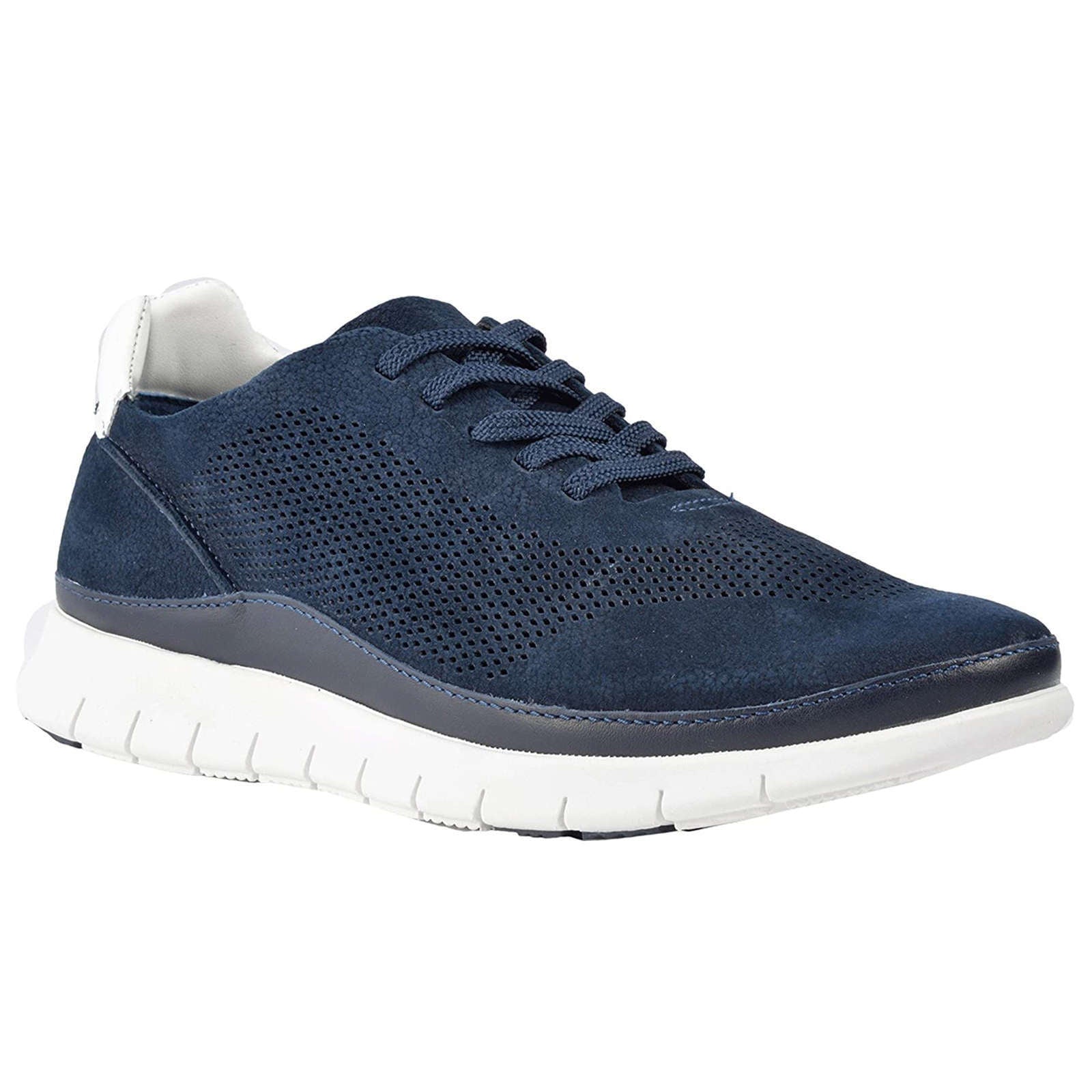 Vionic Fresh Tucker Nubuck Mens Trainers#color_navy