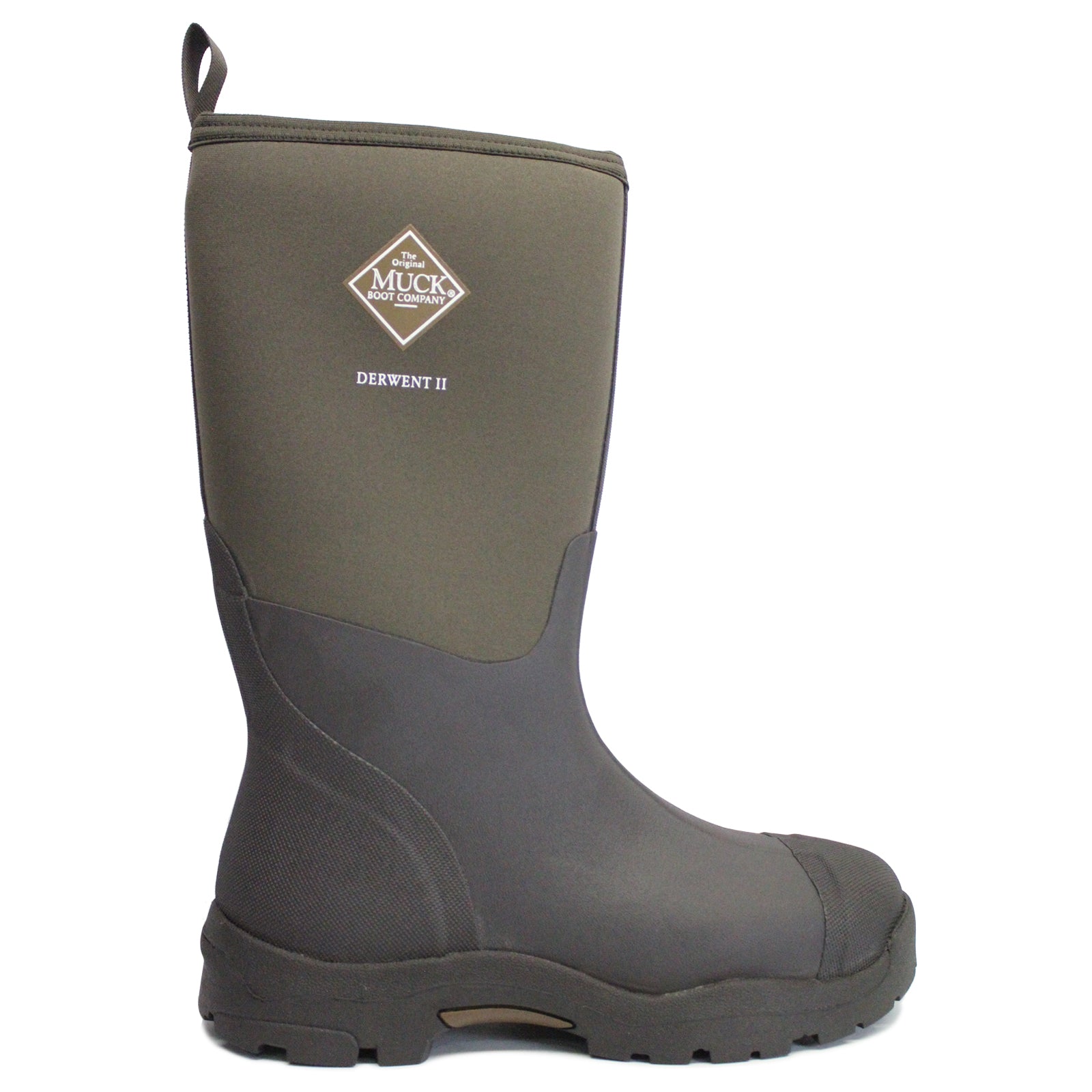 Muck Boot Derwent II Unisex Wellington Boots#color_bark