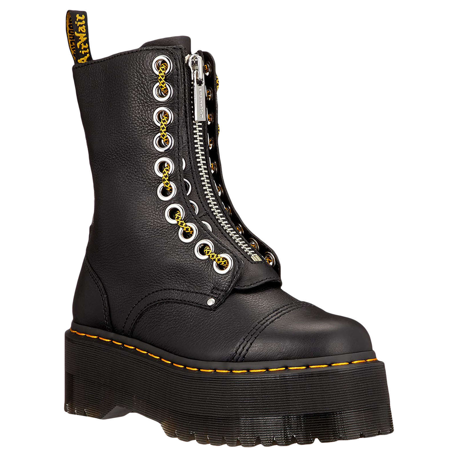 Dr. Martens Sinclair Hi Max Pisa Leather Womens Boots#color_black