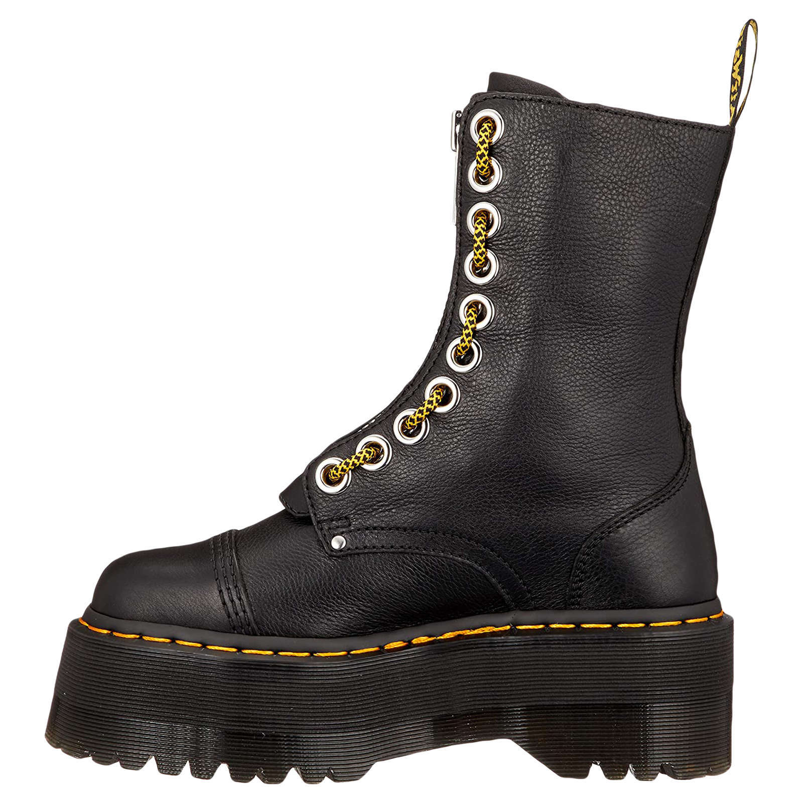 Dr. Martens Sinclair Hi Max Pisa Leather Womens Boots#color_black