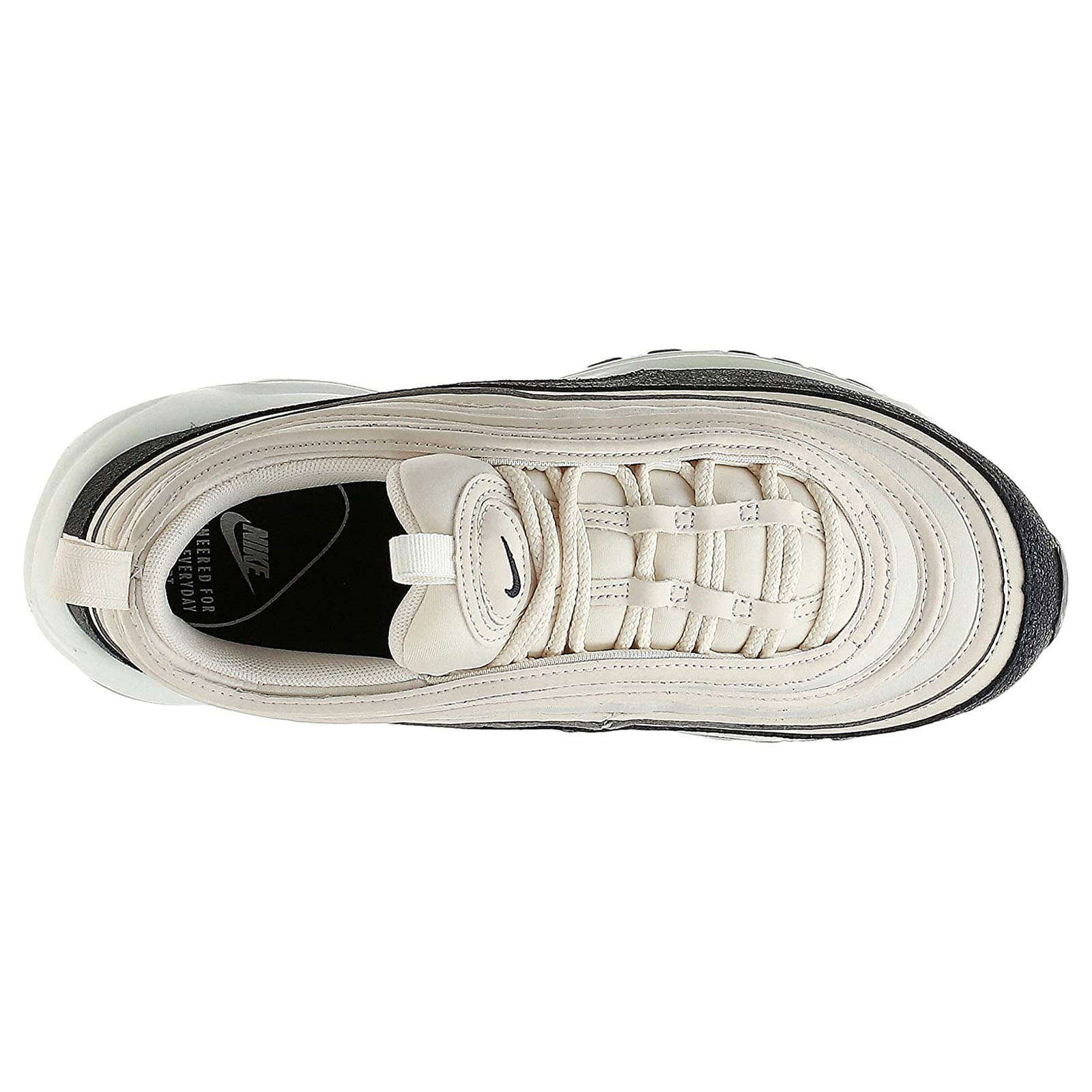 Nike Air Max 97 PRM Textile Leather Synthetic Women's Low-Top Trainers#color_light cream oil grey