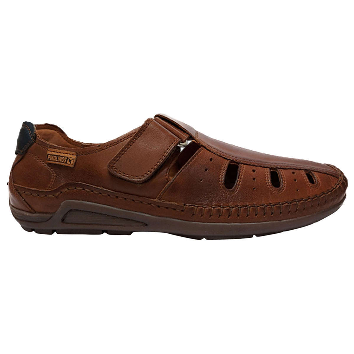 Pikolinos Azores Leather Mens Shoes#color_cuero