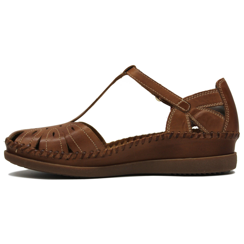 Pikolinos Cadaques W8K-0987 Leather Women's Sandals#color_brandy