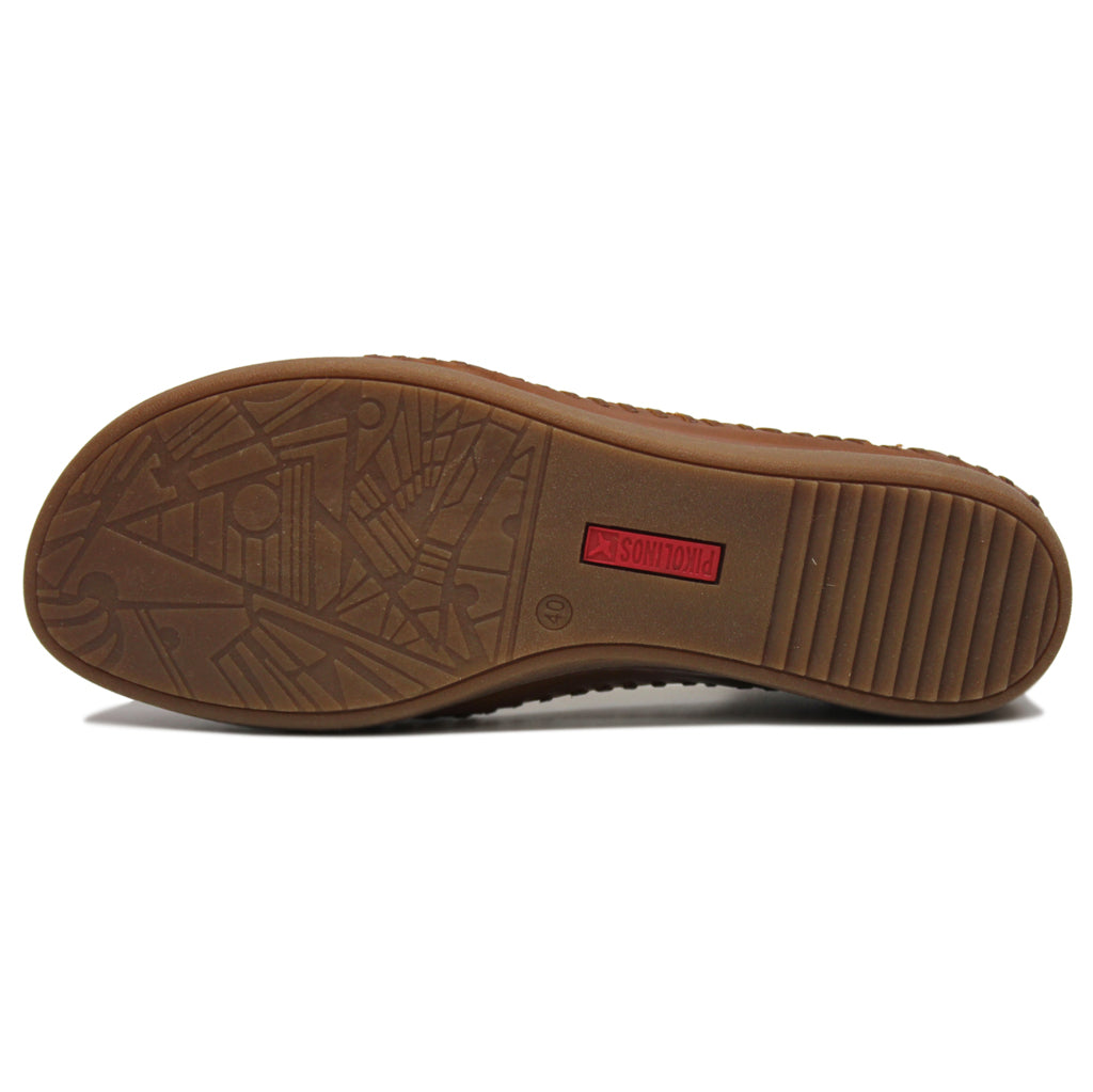 Pikolinos Cadaques W8K-0987 Leather Women's Sandals#color_brandy