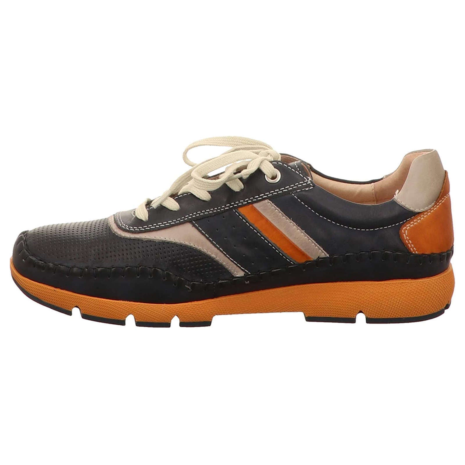 Pikolinos Fuencarral M4U Leather Mens Trainers#color_blue
