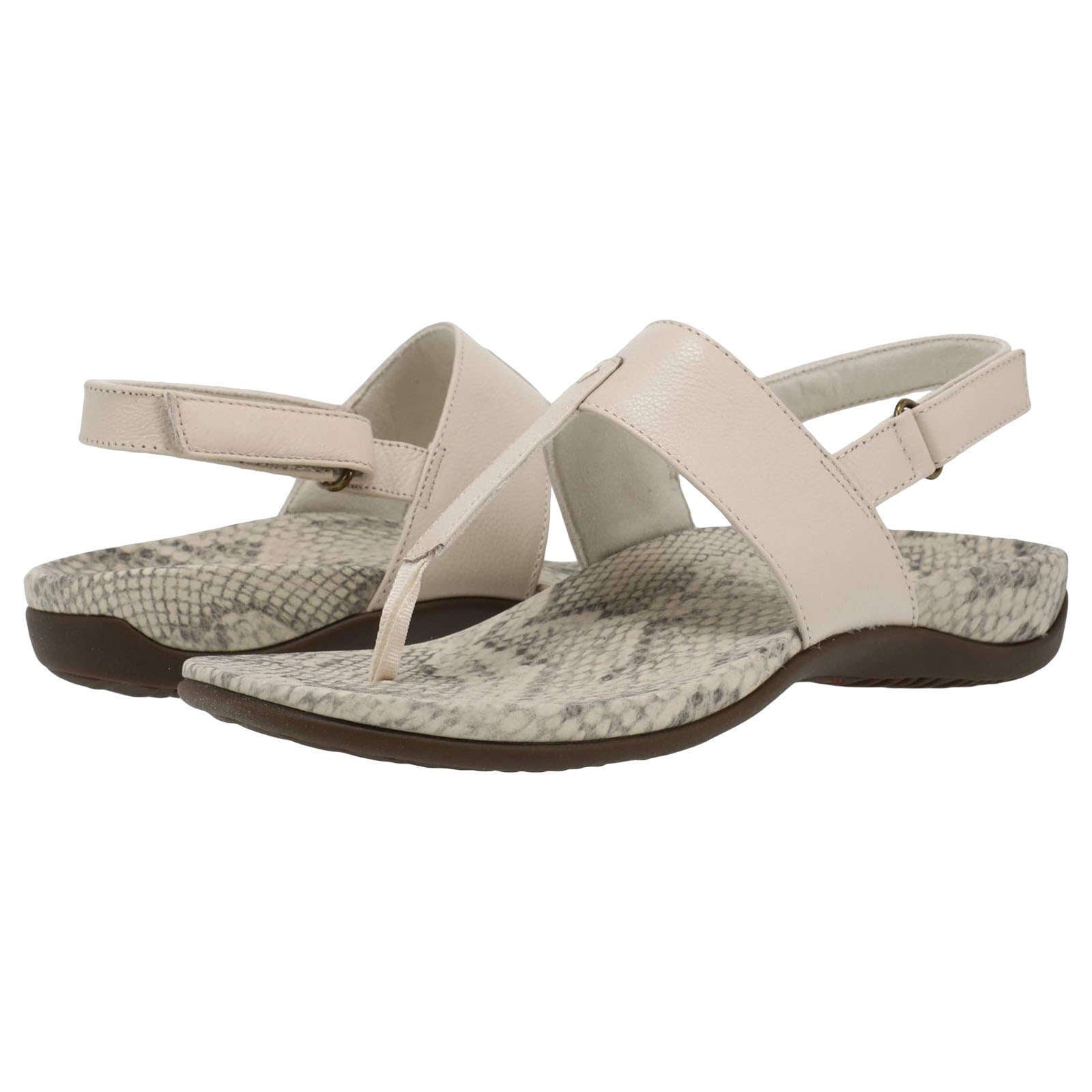 Vionic Rest Tala Leather Womens Sandals#color_cream