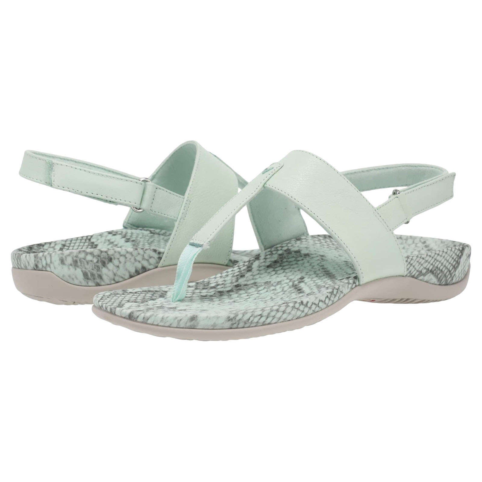 Vionic Rest Tala Leather Womens Sandals#color_sea foam