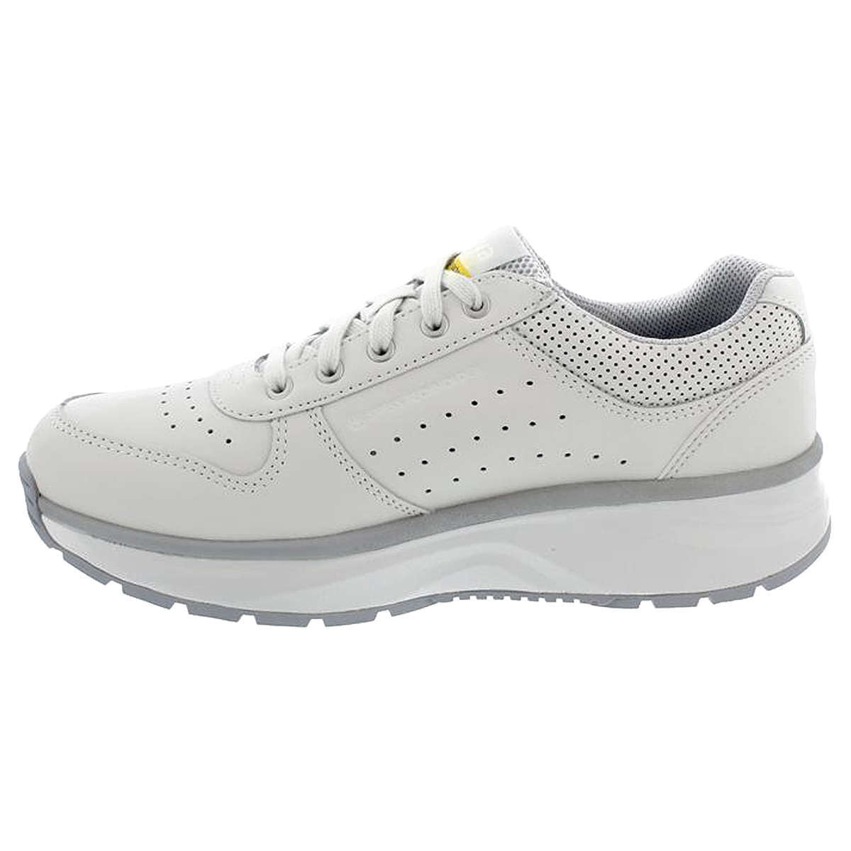 Joya Dynamo III SR Leather Women's Wide Trainers#color_white