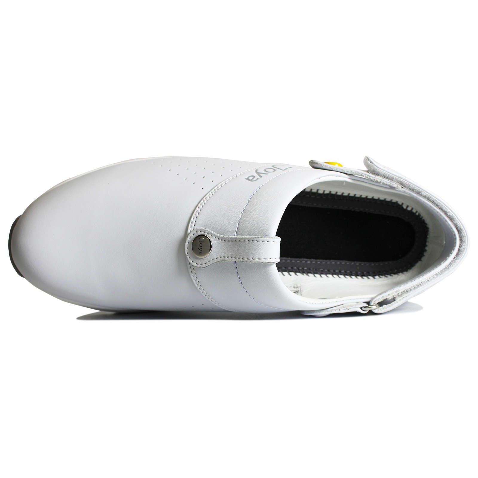 Joya IQ ESD Leather Men's Slip-On Sandals#color_white