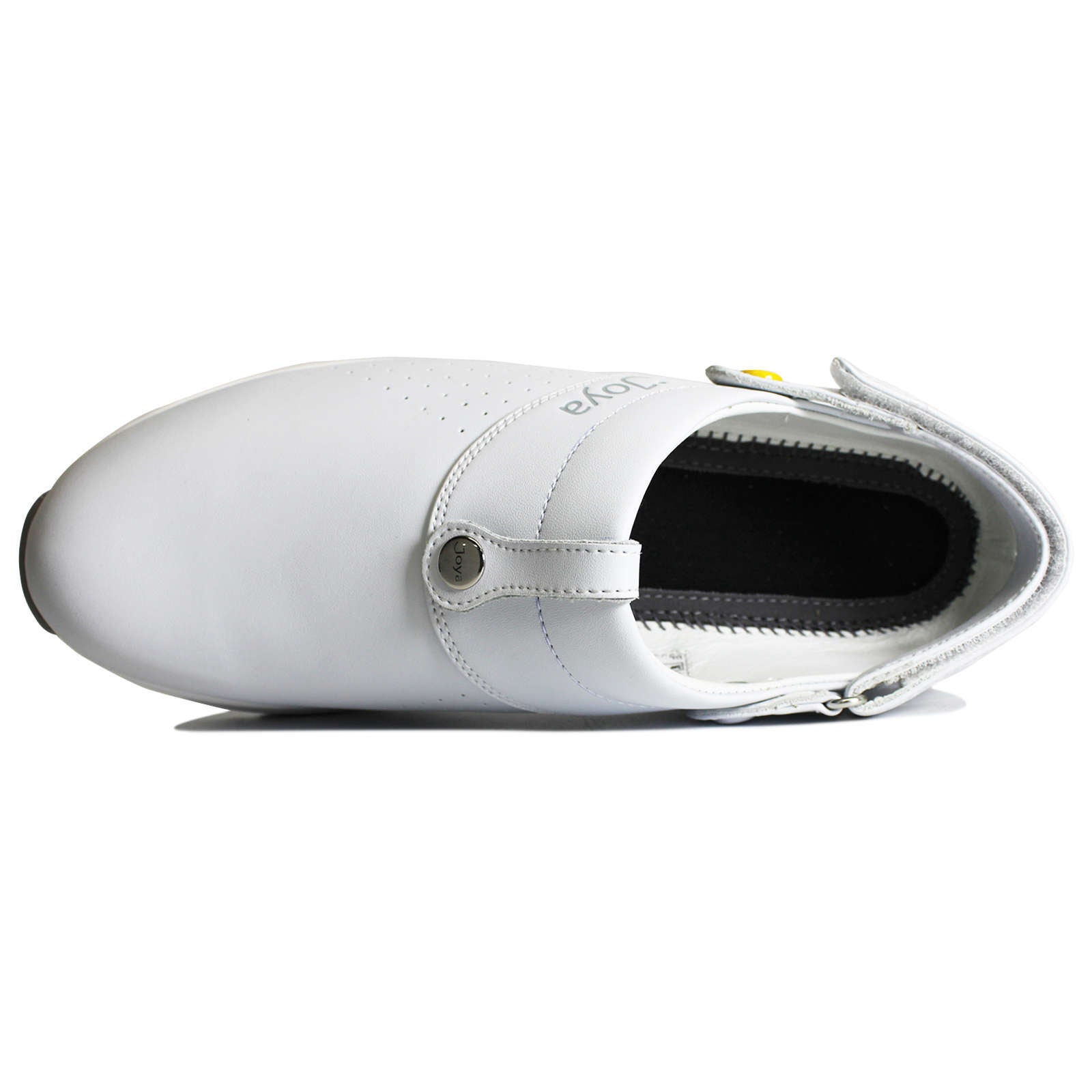 Joya IQ ESD Leather Women's Slip-On Sandals#color_white