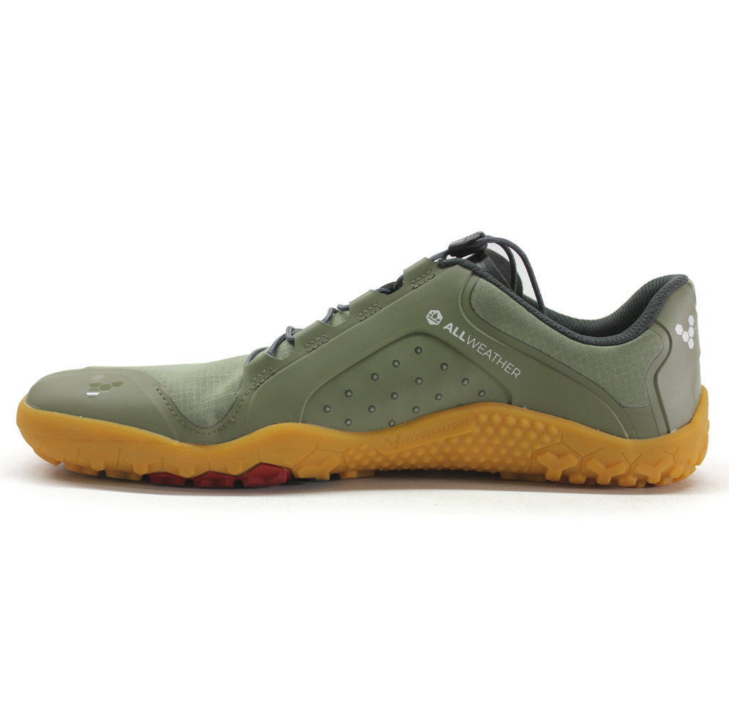 Vivobarefoot Primus Trail II All Weather FG Textile Synthetic Mens Trainers#color_green