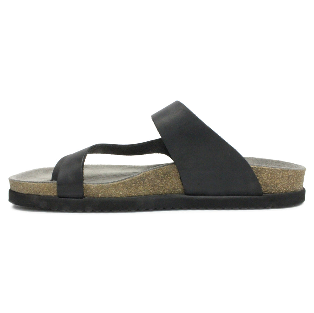 Mephisto Niels Nubuck Mens Sandals#color_black