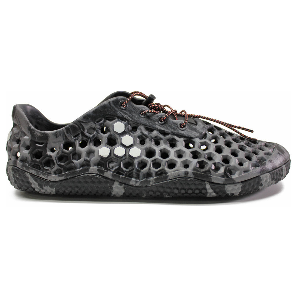 Vivobarefoot Ultra III Synthetic Mens Trainers#color_obsidian grey