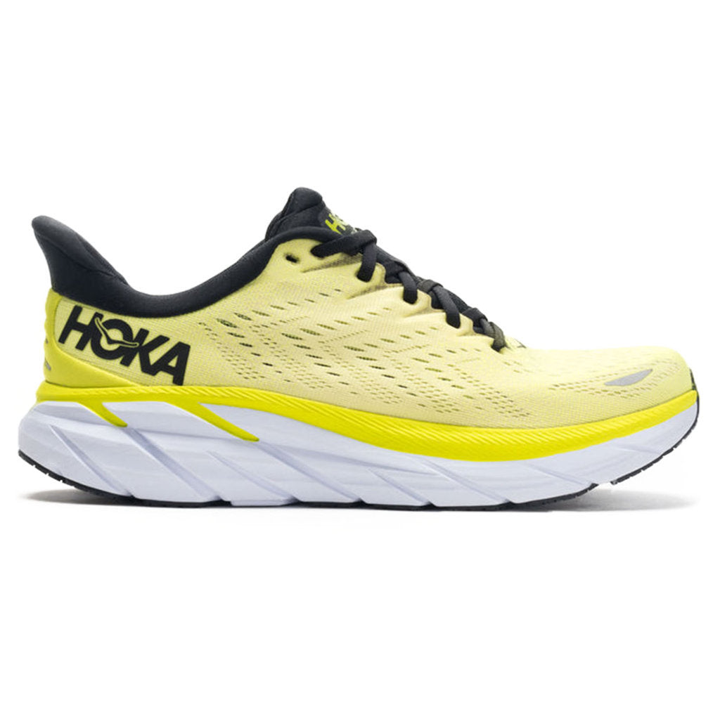 Hoka Clifton 8 Mesh Men's Running Shoes#color_evening primrose charlock