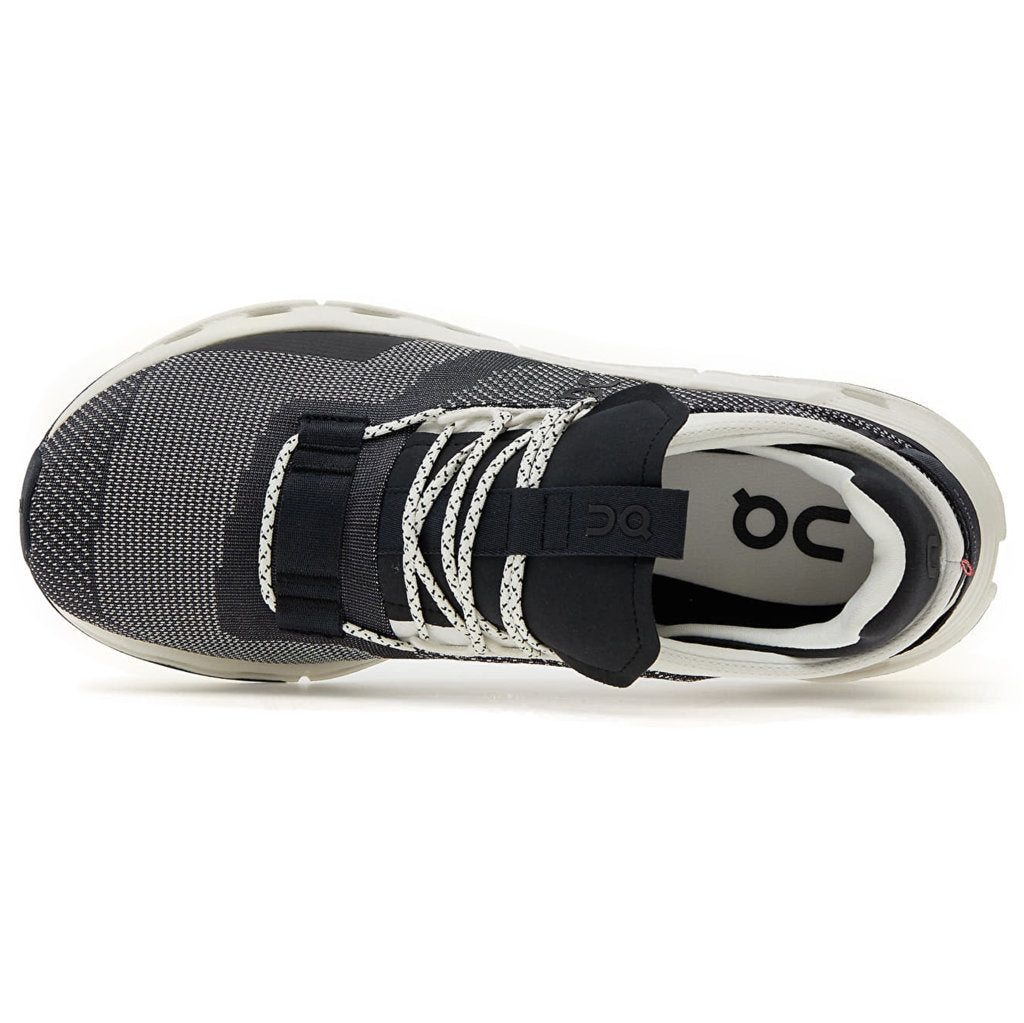 On Running Cloudnova Textile Men's Low-Top Trainers#color_black white