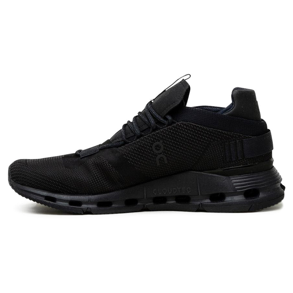 On Running Cloudnova Textile Men's Low-Top Trainers#color_black eclipse