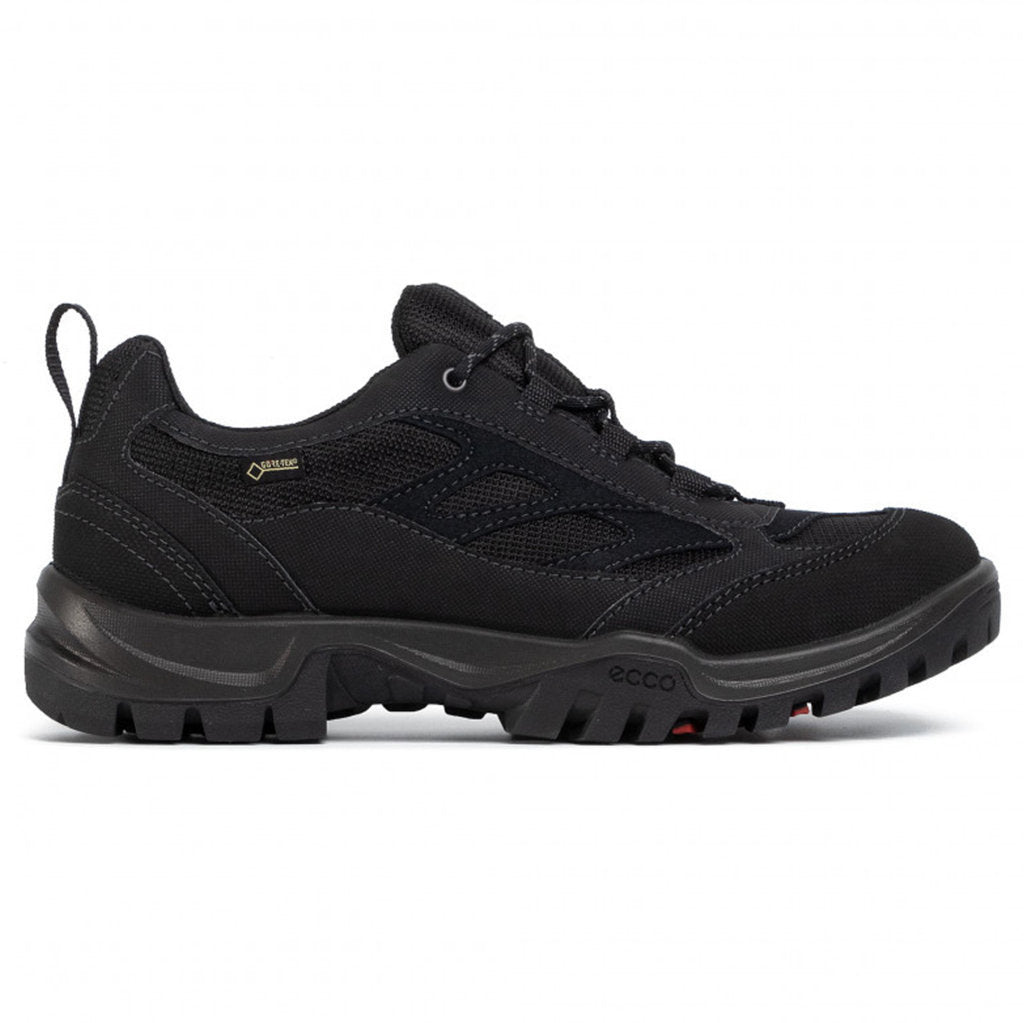 Ecco Xpedition III Leather Textile Mens Shoes#color_black