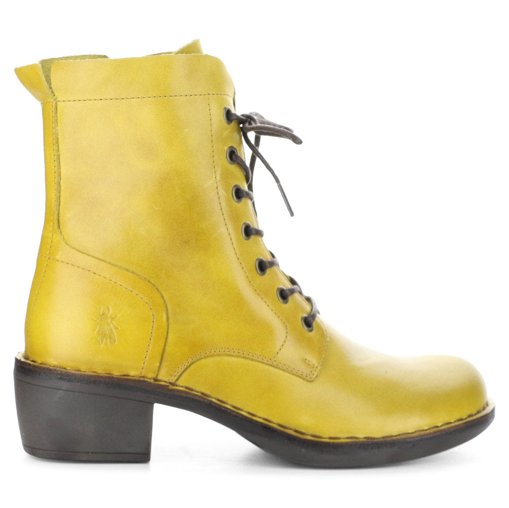 Fly London MILU044FLY Rug Leather Womens Boots#color_mustard