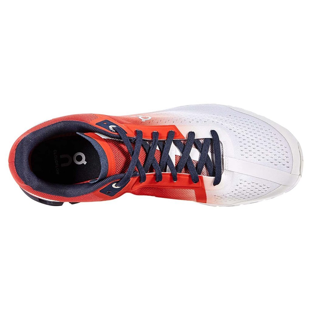 On Running Cloudflow Mesh Men's Low-Top Trainers#color_rust eclipse