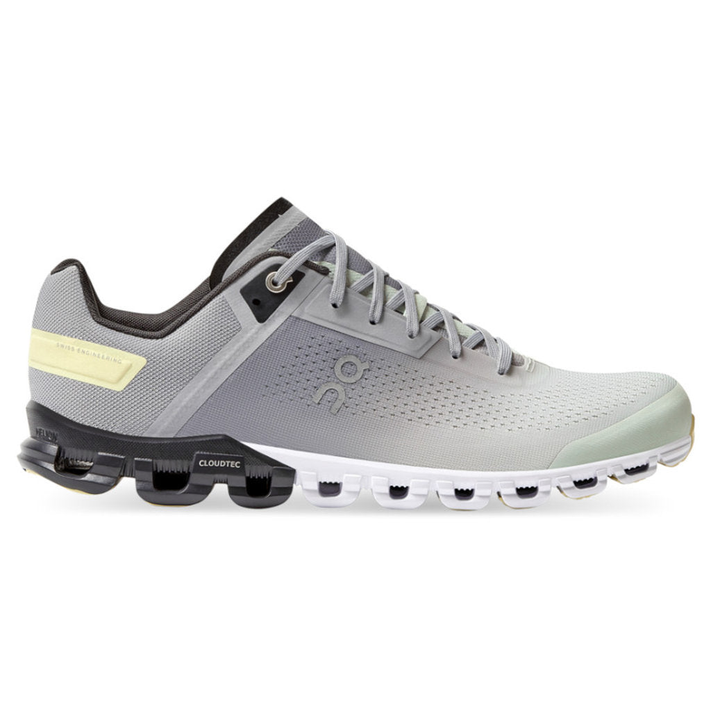 On Cloudflow Mesh Men's Running Shoes#color_alloy magnet