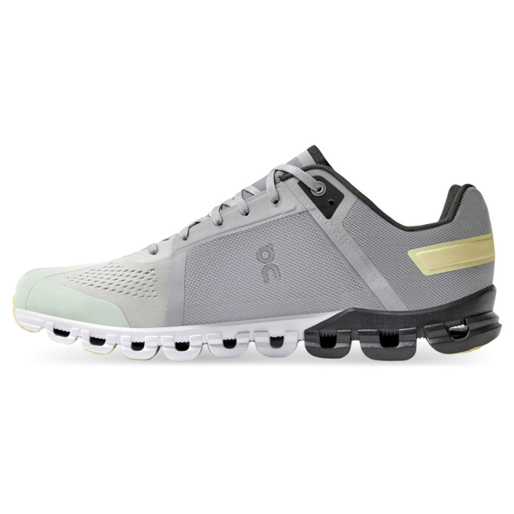 On Cloudflow Mesh Men's Running Shoes#color_alloy magnet