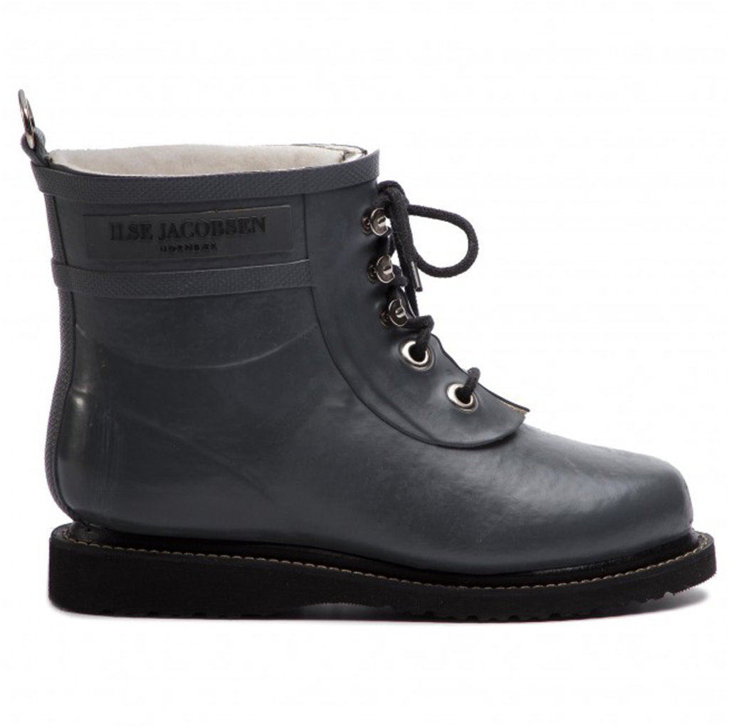 Ilse Jacobsen Rub2 Rubber Womens Boots#color_grey