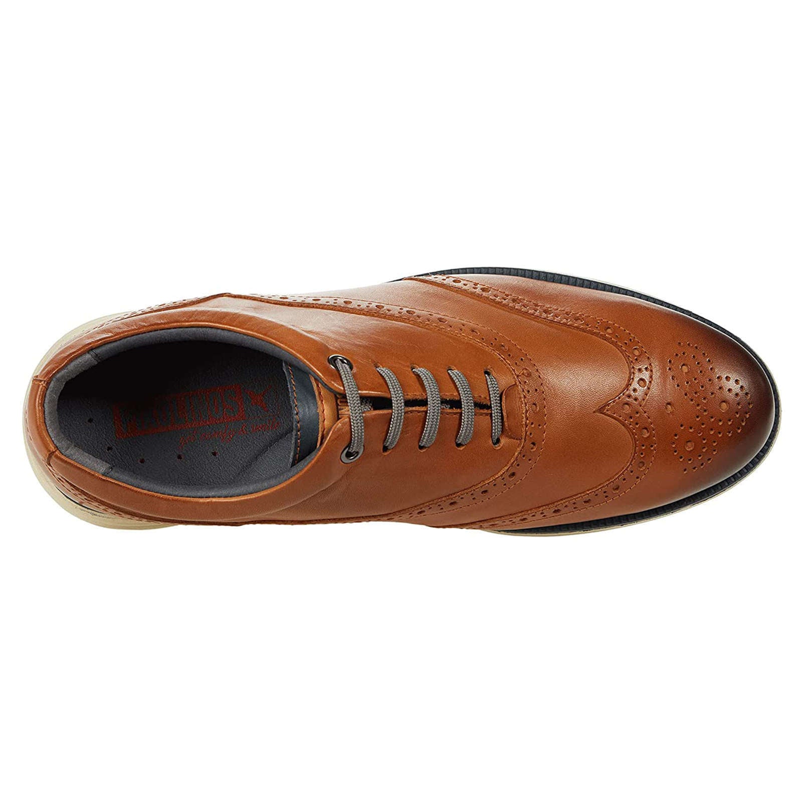Pikolinos Arenas M3P Leather Mens Shoes#color_brandy