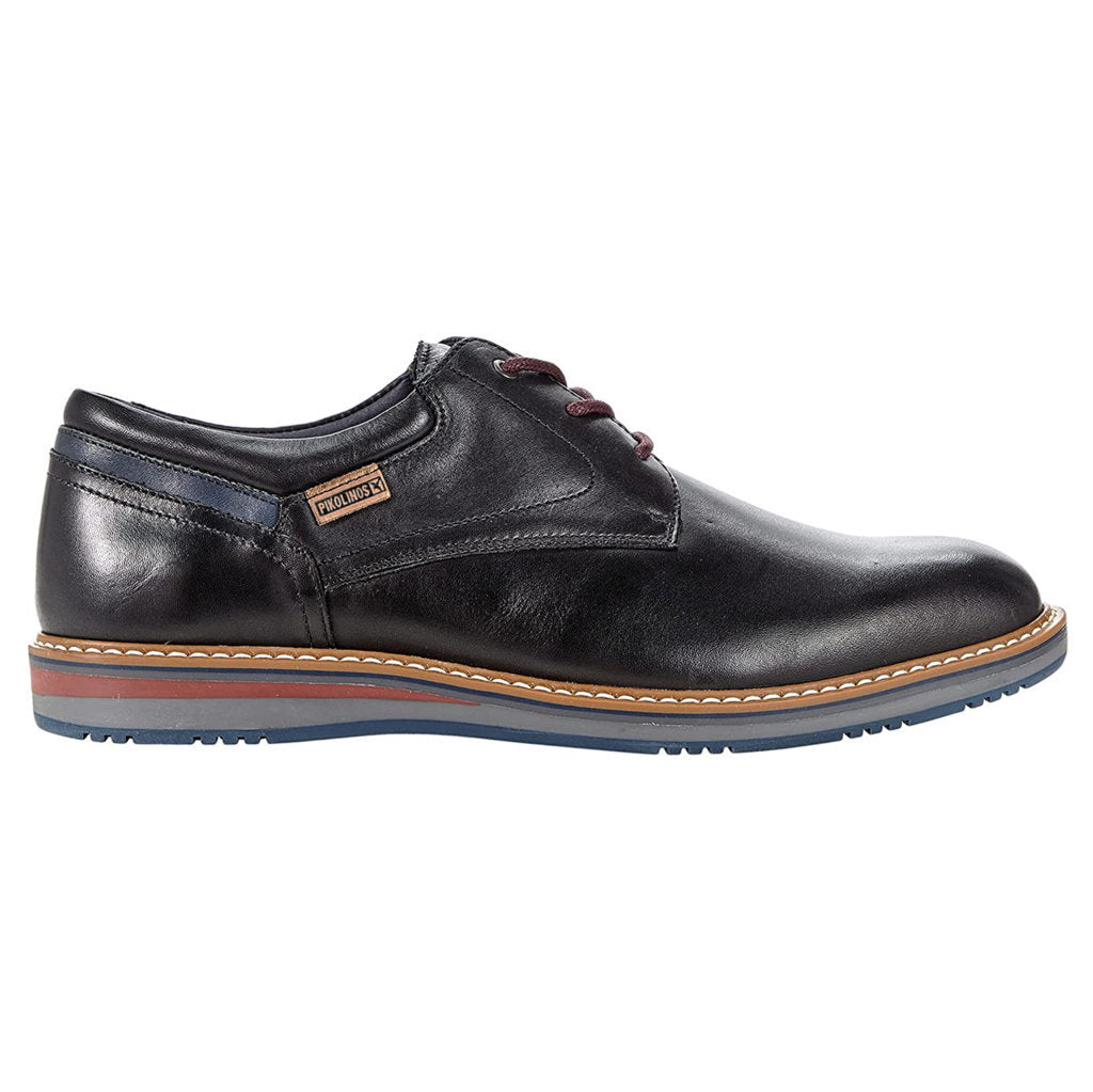 Pikolinos Avila Leather Mens Shoes#color_black