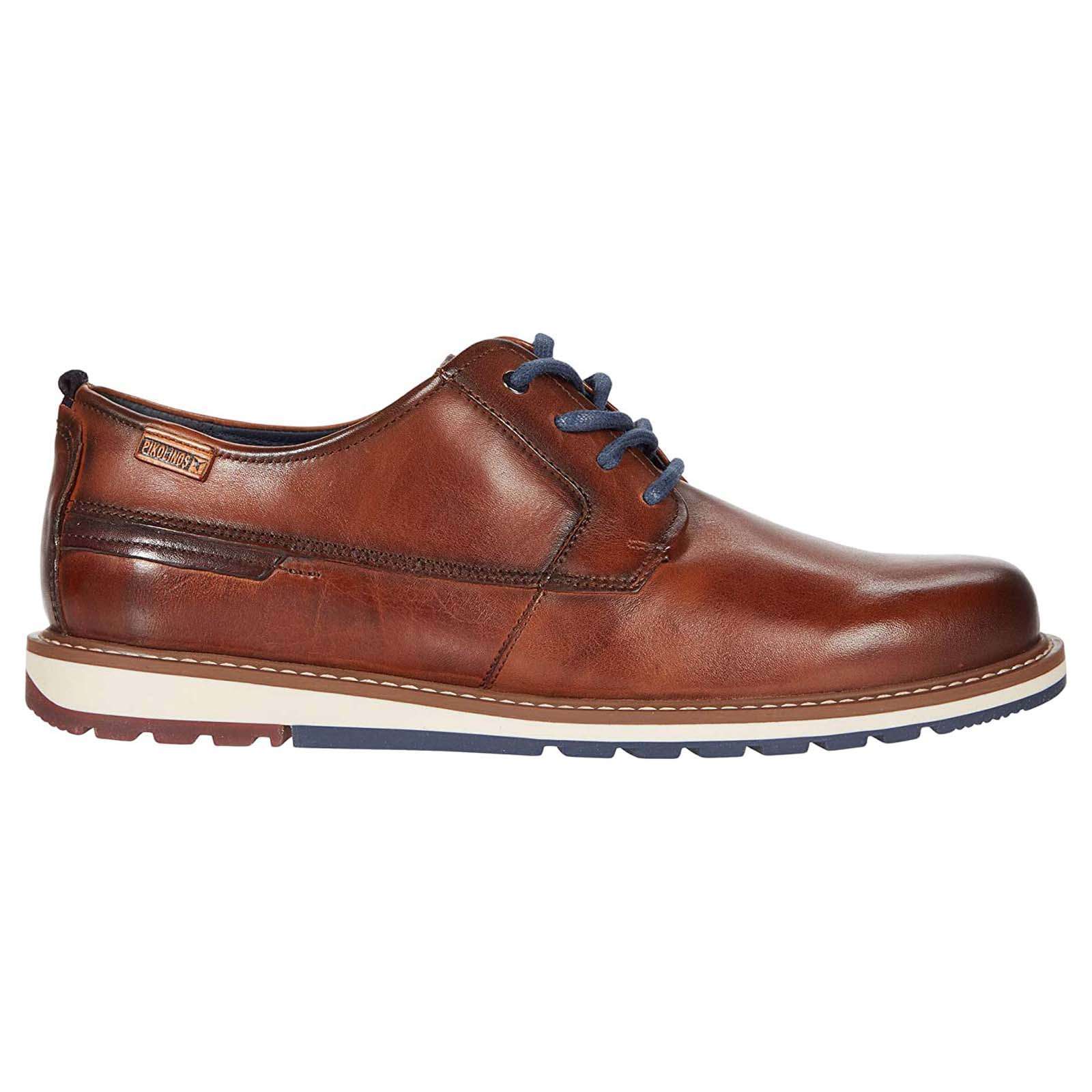 Pikolinos Berna Leather Mens Shoes#color_cuero