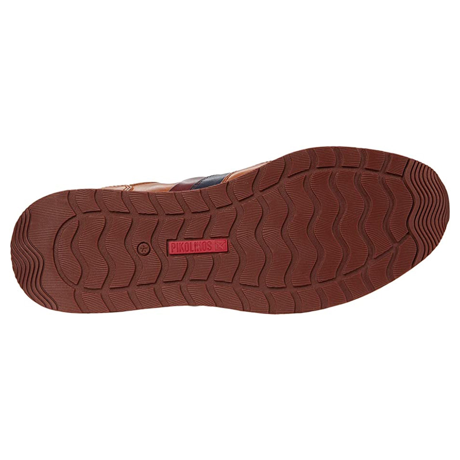 Pikolinos Cambil M5N-6344C1 Leather Mens Trainers#color_brandy