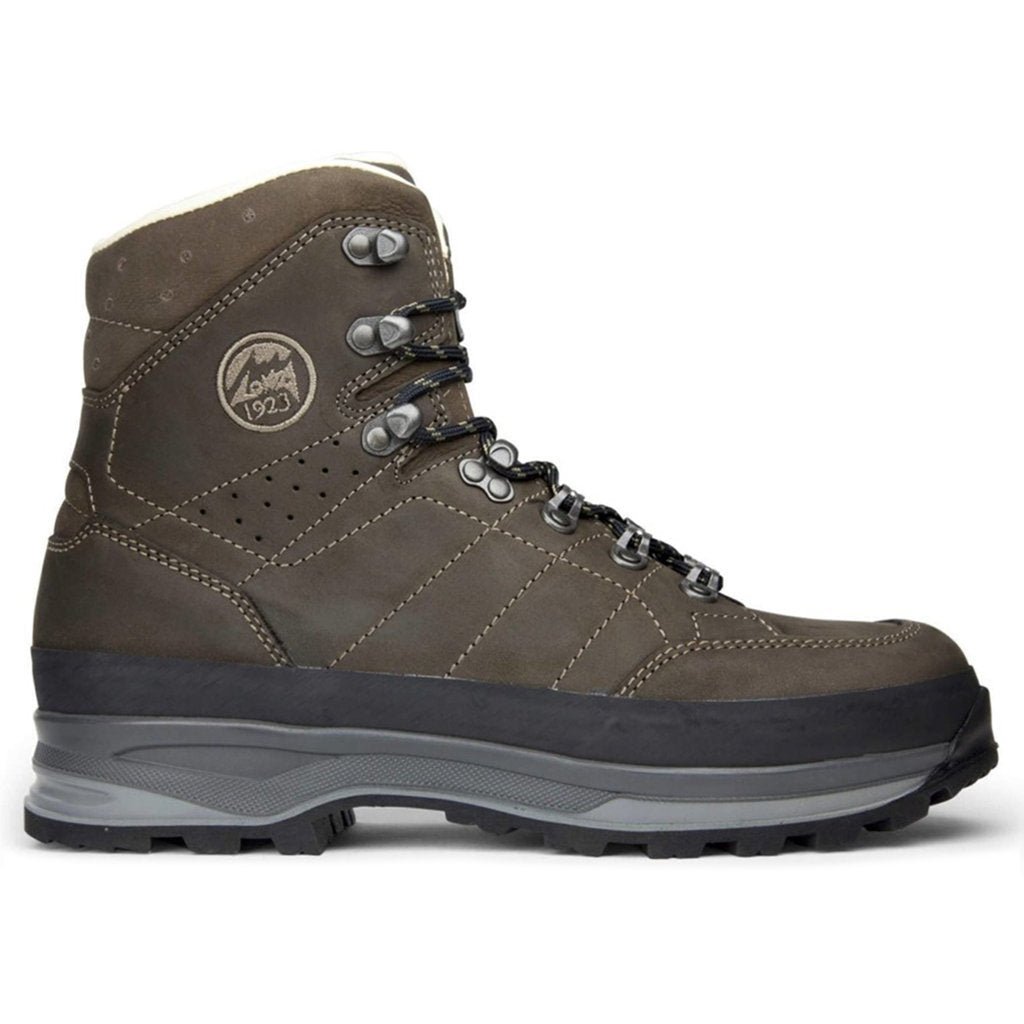 Lowa Trekker Nubuck Leather Men's Hiking Boots#color_slate