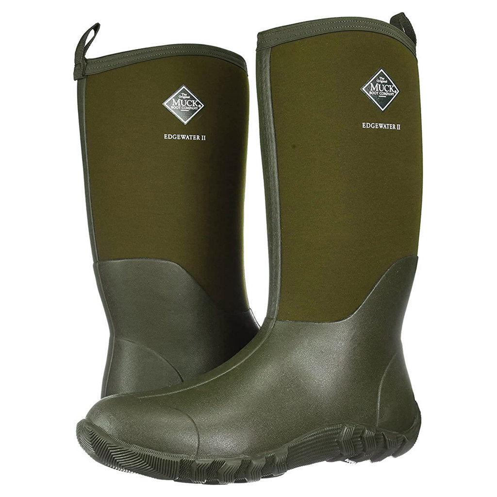 Muck Boot Edgewater II Waterproof Unisex Tall Wellington Boots#color_moss