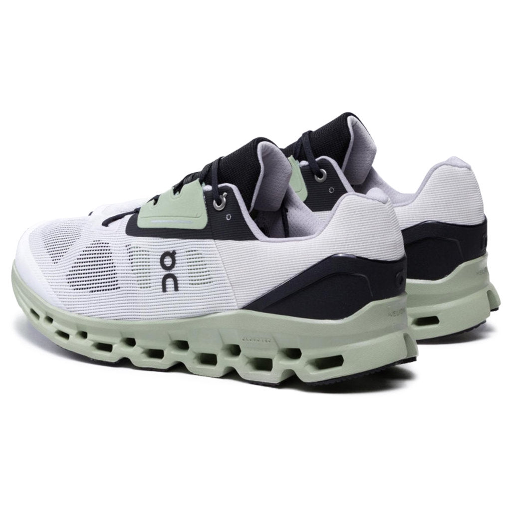 On Running Cloudstratus Mesh Men's Low-Top Trainers#color_white black