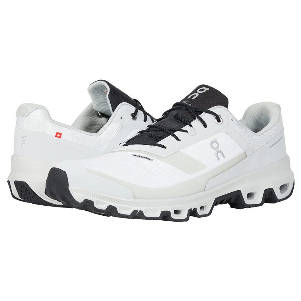 On Cloudventure Waterproof Textile Women's Running Shoes#color_glacier black