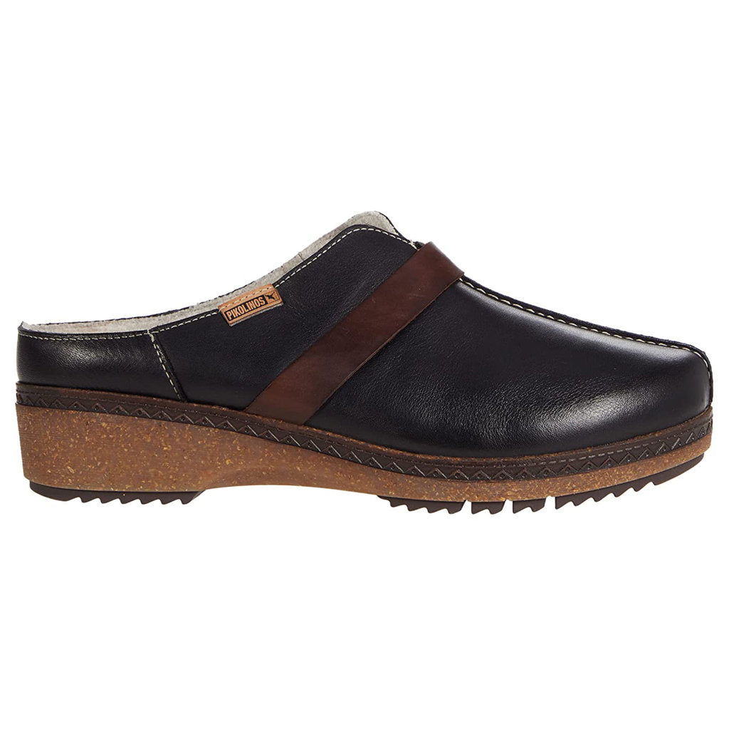 Pikolinos Granada Leather Womens Shoes#color_black