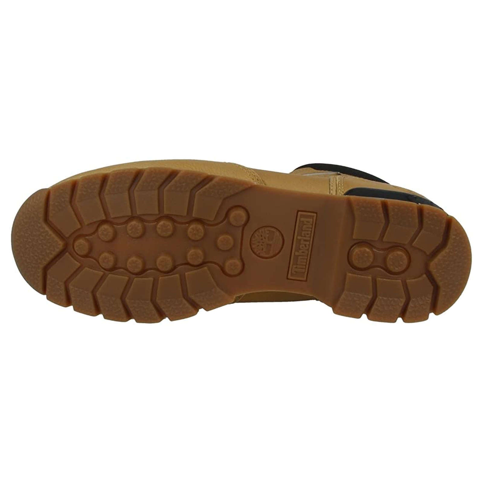 Timberland Splitrock Mid Hiker Leather Textile Mens Boots#color_wheat
