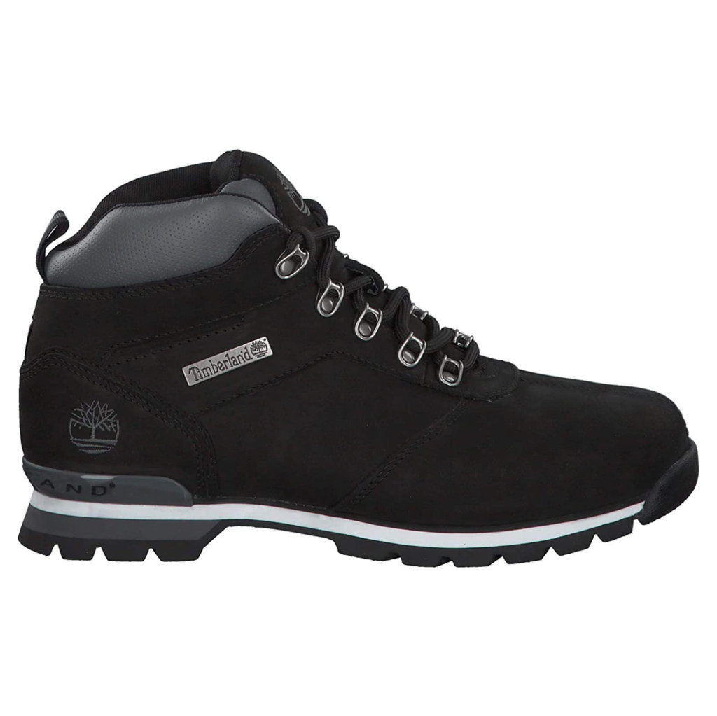 Timberland Splitrock Mid Hiker Nubuck Mens Boots#color_black