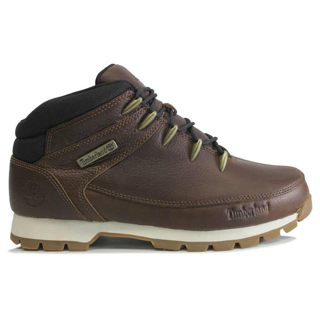 Timberland Euro Sprint Mid Hiker Leather Mens Boots#color_dark brown