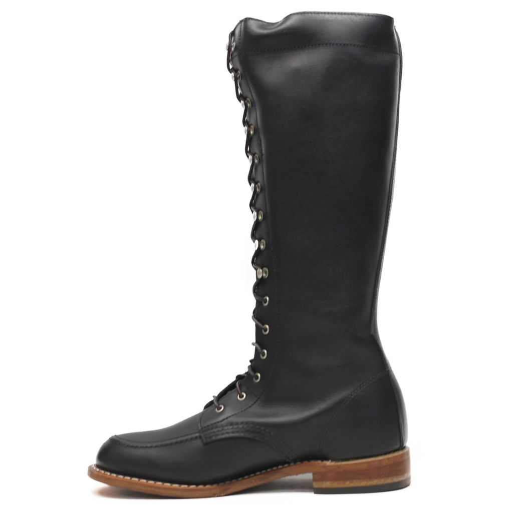 Red Wing Gloria Boundary Leather Women's Thigh High Boots#color_black