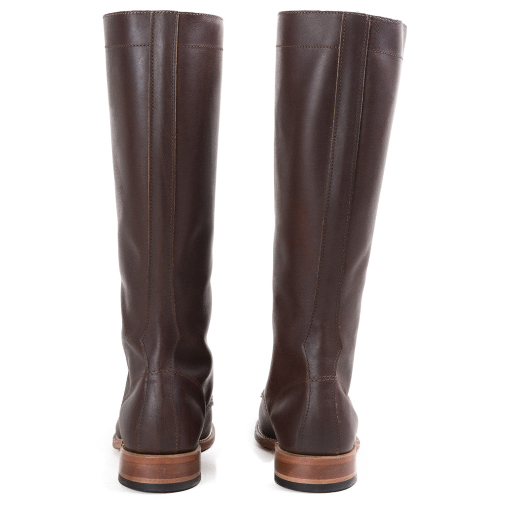 Red Wing Gloria Boundary Leather Women's Thigh High Boots#color_mahogany