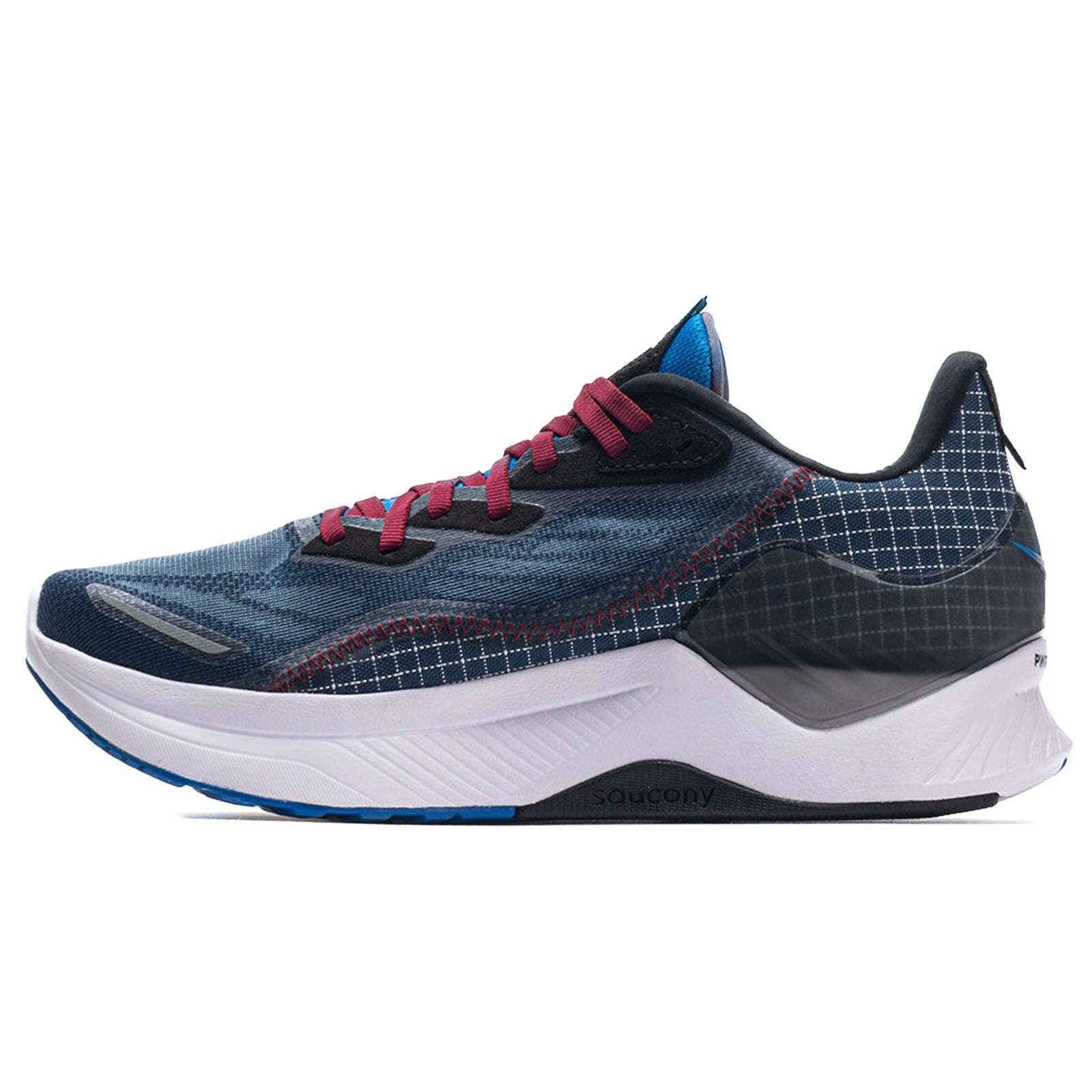 Saucony Endorphin Shift 2 Synthetic Textile Men's Low-Top Trainers#color_space mulberry