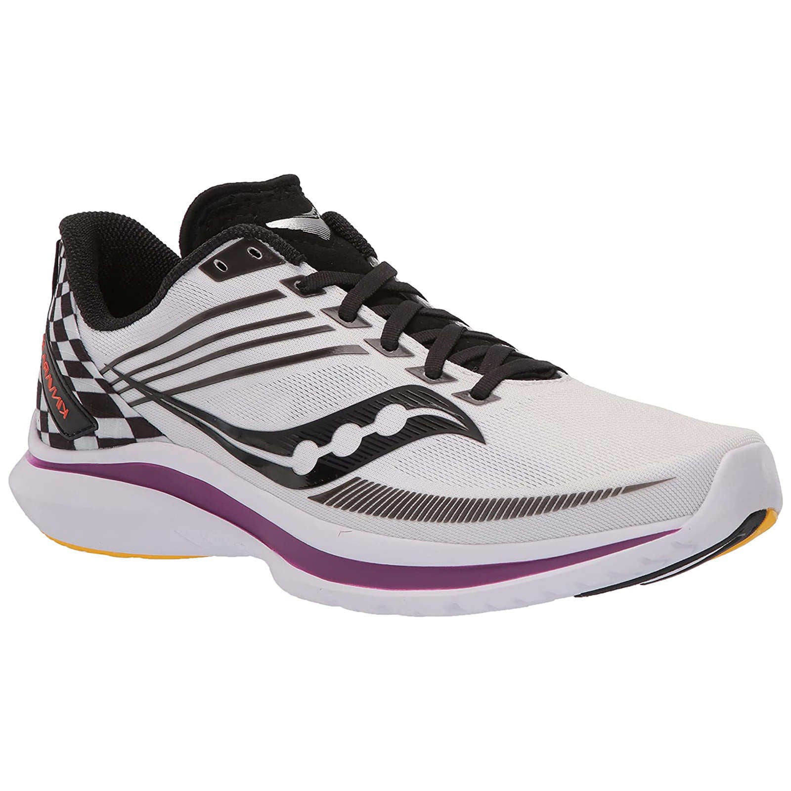 Saucony Kinvara 12 Synthetic Textile Women's Running Shoes#color_reverie