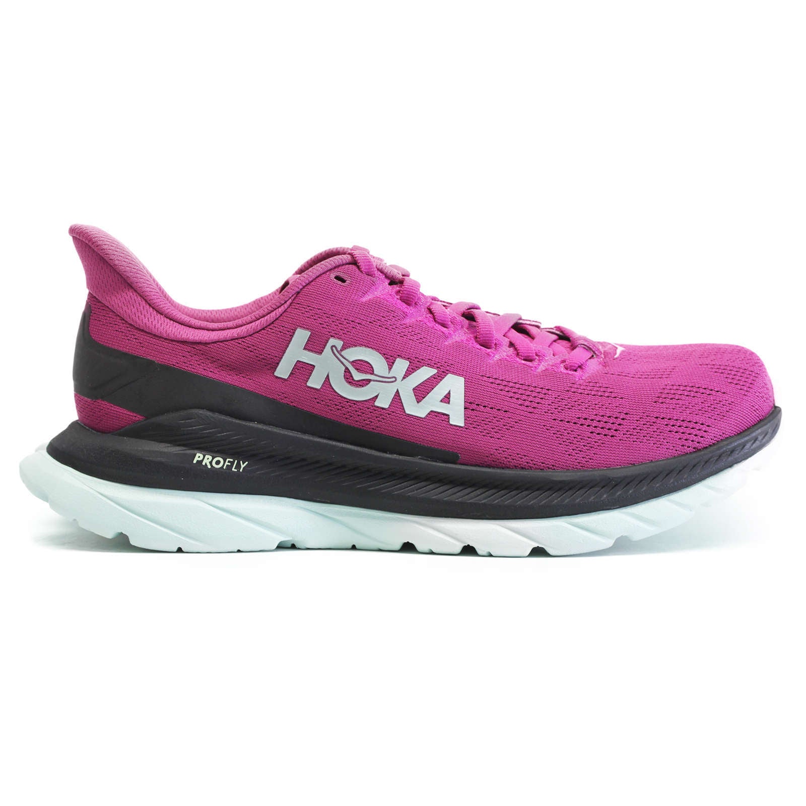 Hoka Mach 4 Mesh Women's Running Shoes#color_festival fuchsia black