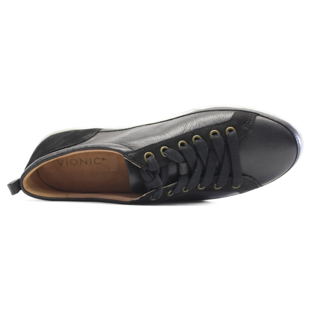 Vionic Essence Winny Nubuck Womens Trainers#color_black