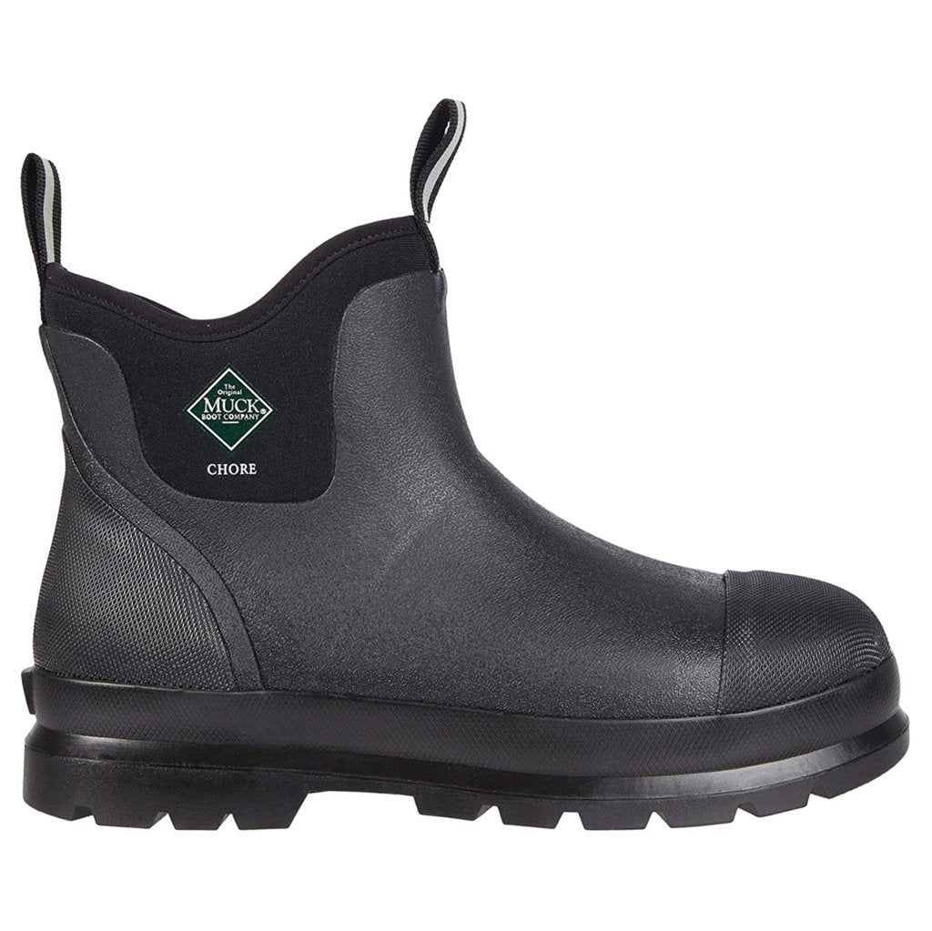 Muck Boot Chore Classic Rubber Men's Chelsea Boots#color_black