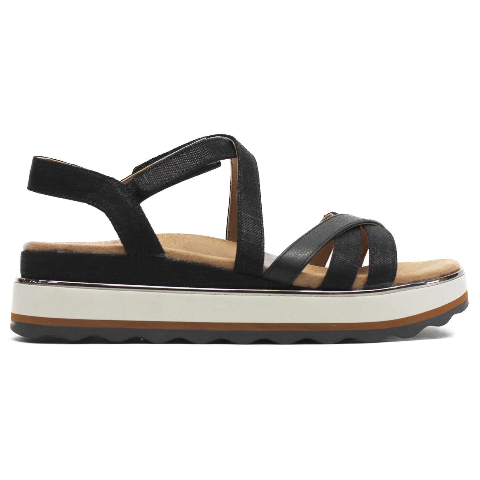 Vionic Kellyn Textile Womens Sandals#color_black